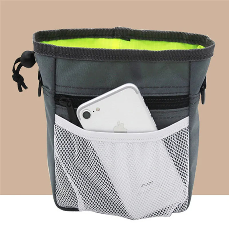 Dog Training Treat Pouch - Hands-Free Crossbody Bag for Dog Walking