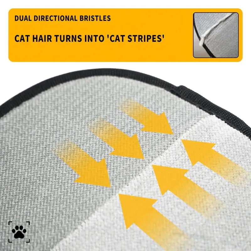 Electrostatic Pet Hair Removal Glove - Two-Way Brush for Dogs & Cats