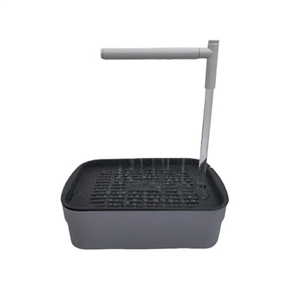 USB Electric Bird Bath Fountain - Automatic Circulating Water Bathtub for Parrots