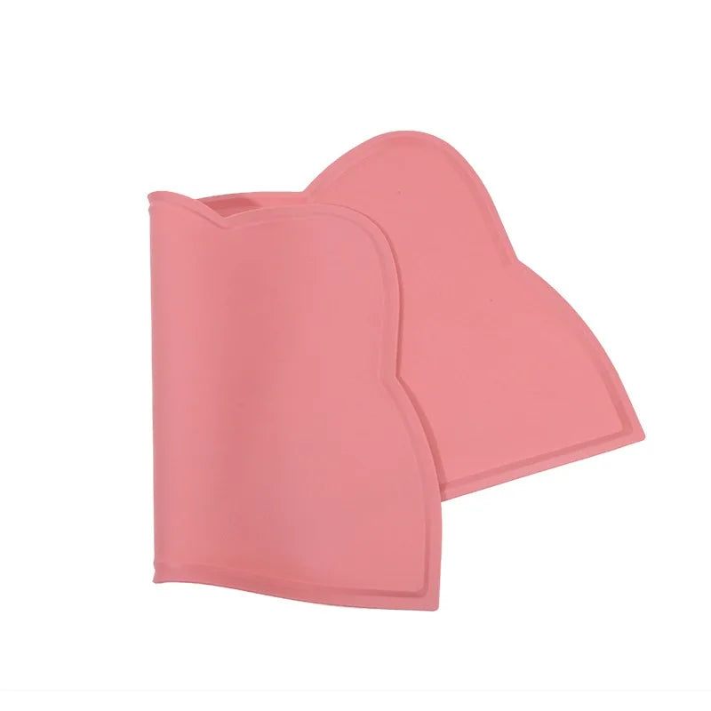 Silicone Pet Feeding Mat - Non-Slip Waterproof Food Bowl Placemat