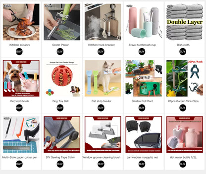 Pet Finger Toothbrush Set - Dog & Cat Dental Care Kit for Small Pets