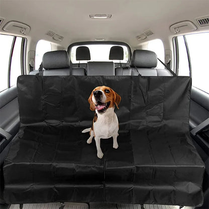 1pc/2pcs Waterproof 600D Oxford Cloth Dog Car Seat Cover Pet Travel Dog Carrier Car Trunk Mat SUV Cargo Liner For Dogs