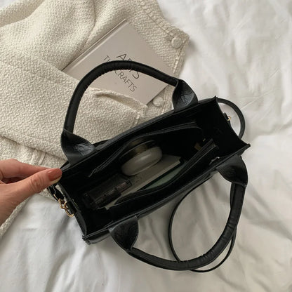 Fashion Plaid Crossbody Handbag - Large Capacity Shoulder Bag for Women