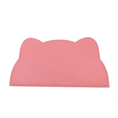 Silicone Pet Feeding Mat - Non-Slip Waterproof Food Bowl Placemat