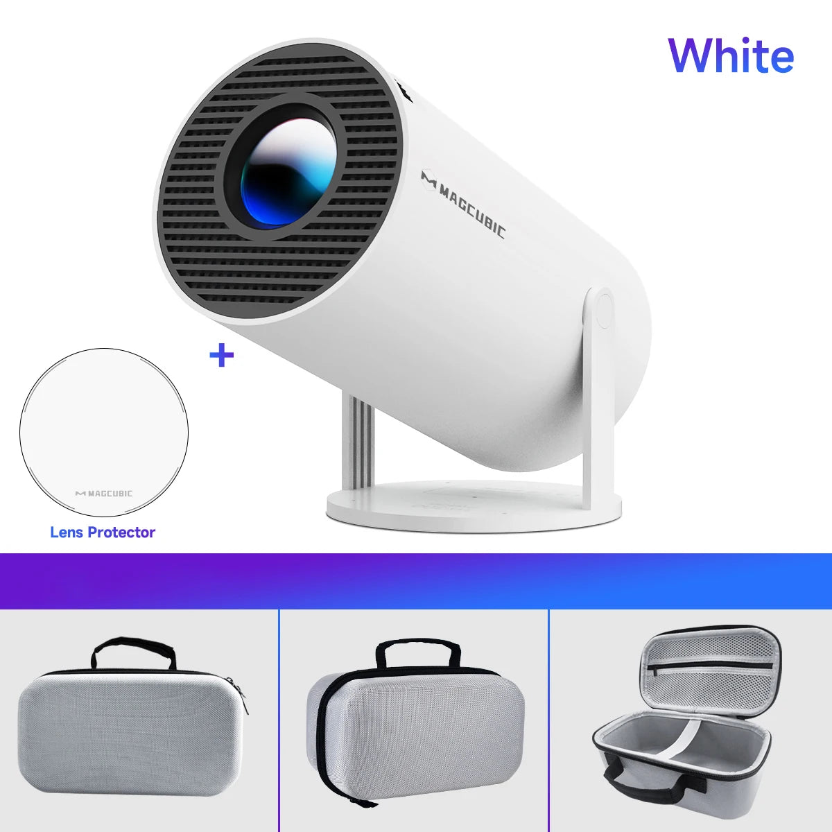 Magcubic Projector HY300 Pro 4K Dual Wifi6 290ANSI BT5.0 1080P 1280*720P Home Cinema Outdoor Projetor