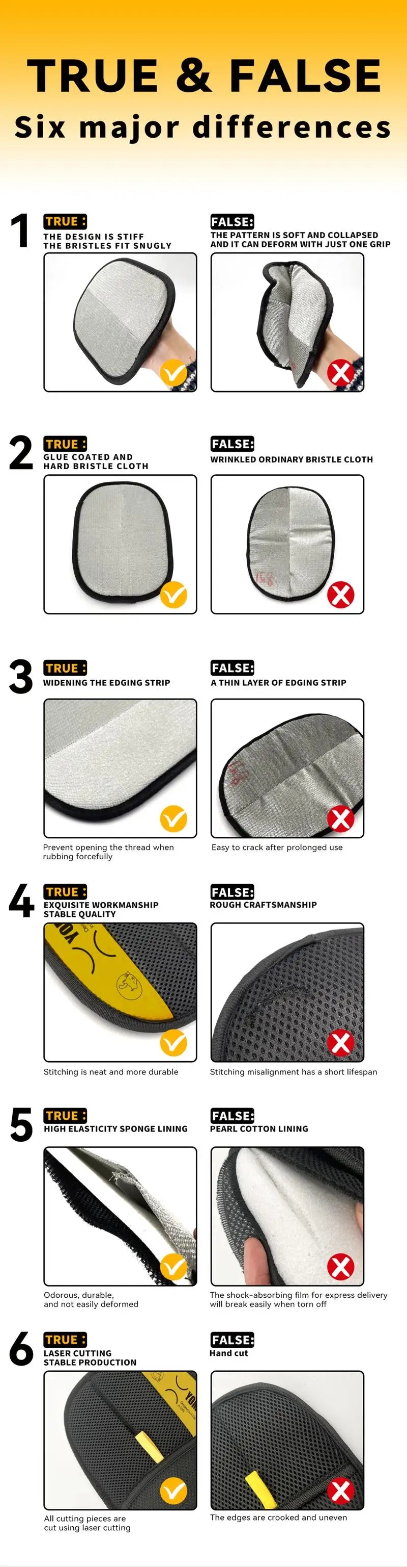 Electrostatic Pet Hair Removal Glove - Two-Way Brush for Dogs & Cats