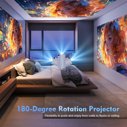 Magcubic Projector HY300 Pro 4K Dual Wifi6 290ANSI BT5.0 1080P 1280*720P Home Cinema Outdoor Projetor