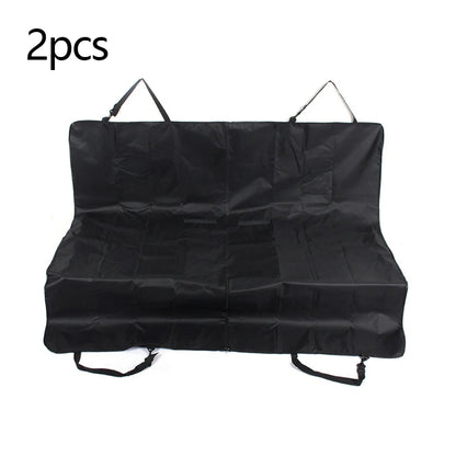 1pc/2pcs Waterproof 600D Oxford Cloth Dog Car Seat Cover Pet Travel Dog Carrier Car Trunk Mat SUV Cargo Liner For Dogs