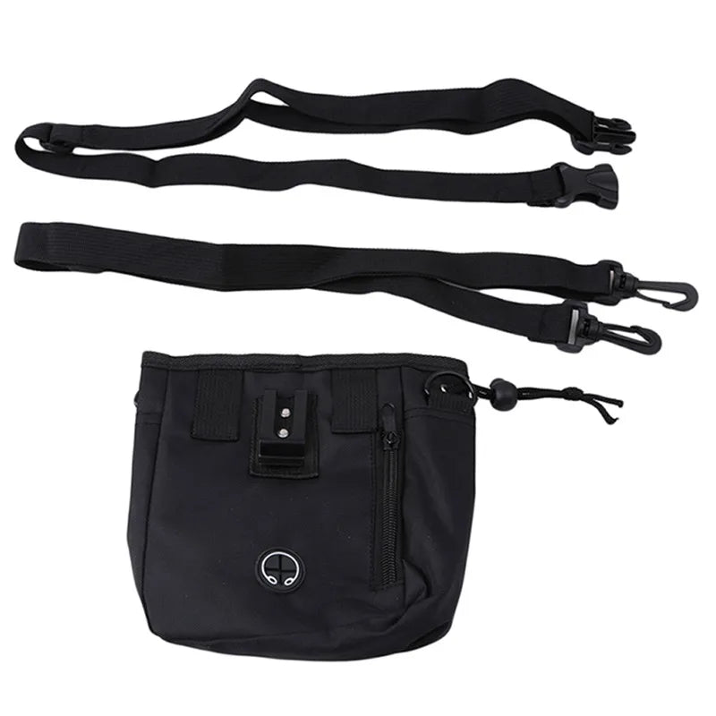 Dog Training Treat Pouch - Hands-Free Crossbody Bag for Dog Walking