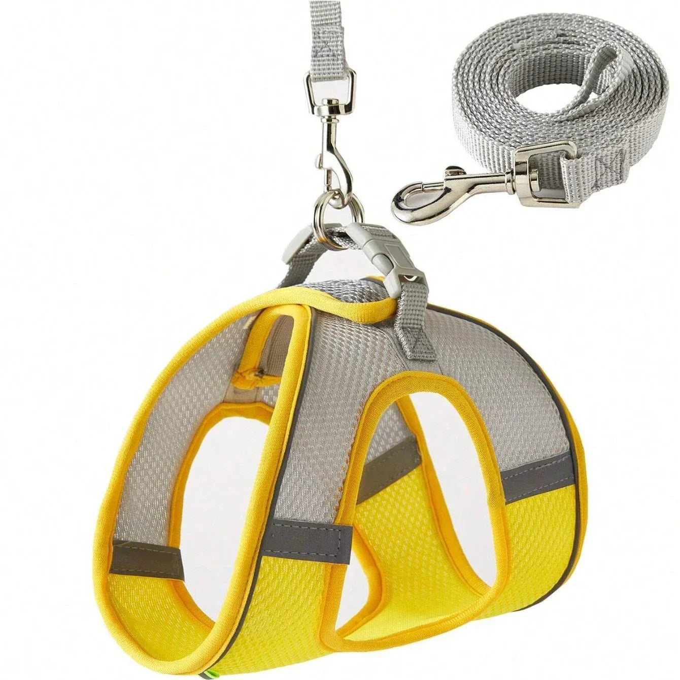 Escape-Proof Dog Harness and Leash Set for Small Dogs Cats Puppy Harness Vest Reflective Kitten Walking Lead Leash Pet Supplies