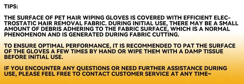 Electrostatic Pet Hair Removal Glove - Two-Way Brush for Dogs & Cats