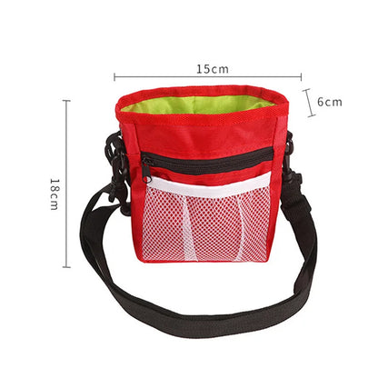 Dog Training Treat Pouch - Hands-Free Crossbody Bag for Dog Walking