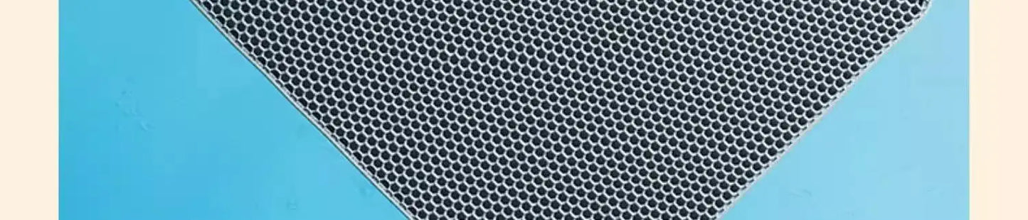 Extra Large Cat Litter Mat Heavy Duty Waterproof 2 Layer Non Slip Washable Pet Floor Protector Litter Box Sand Stopper